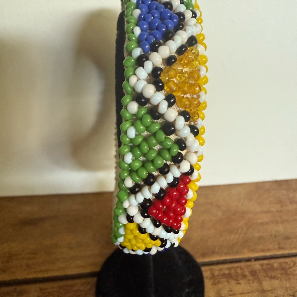 Colorful Hand Beaded African Bracelet